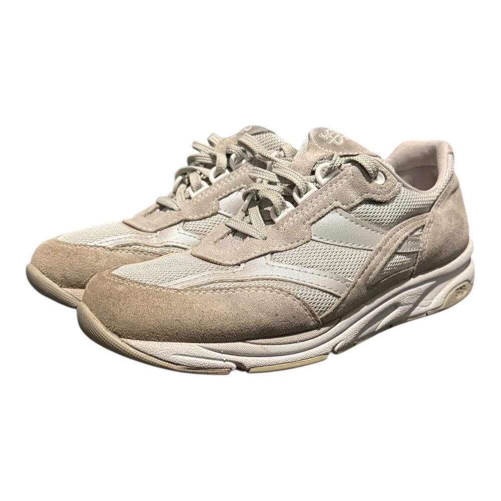 SAS Journey Mesh Men's Comfort Walking Shoes Size 8.5 Medium Gray Sneakers